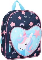 rugzak Little Smiles meisjes 8 L polyester roze/blauw