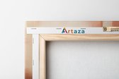 Artaza Canvas Schilderij Drieluik Abstracte Kunst in het Roze Marmer - 120x60 - Foto Op Canvas - Canvas Print