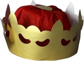 kroon King's Crown 11 x 19 cm karton goud per stuk