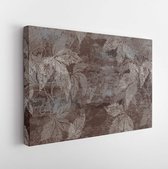 Canvas schilderij - Abstract Wall Tile And wallpaper Decorative Creative Grunge Background Texture Design.  -     1720961758 - 40*30 Horizontal