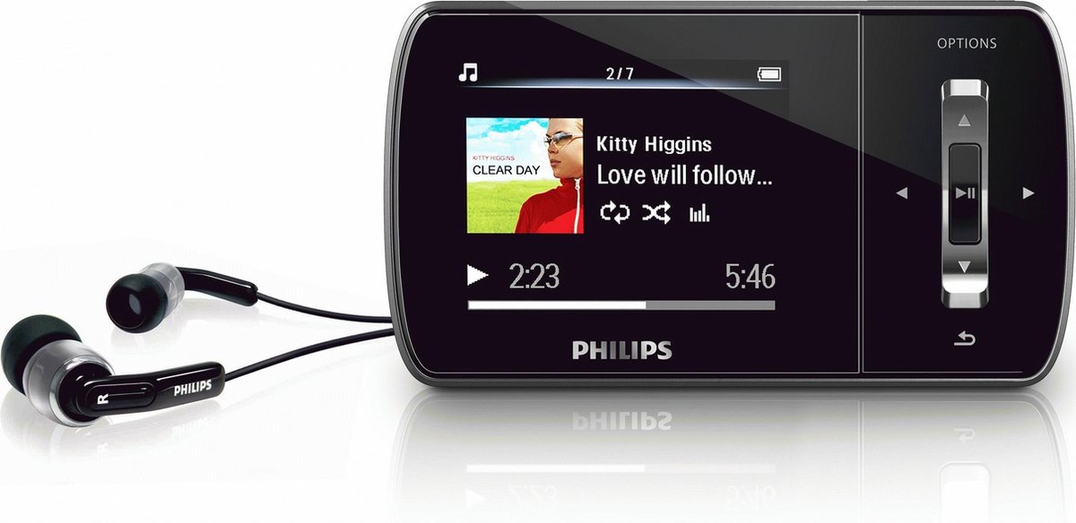 Philips GoGear Ariaz 8 GB Zwart bol.