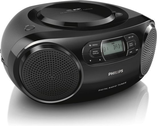 Philips AZB500B - Radio/CD-Speler - Zwart