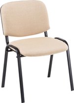 Liv's Syverud Eetkamerstoel - Modern - Beige - Metaal