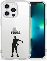 Telefoon Hoesje Geschikt voor iPhone 13 Pro Leuk Hoesje met transparante rand Floss Fortnite