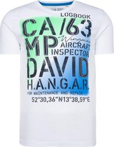 Camp David shirt Limoen-Xl