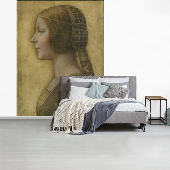 Papier peint - Papier peint Papier peint photo La Bella Principessa - Leonardo de Vinci - Largeur 190 cm x hauteur 260 cm