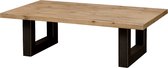 Salontafel | trego | acacia-hout | bruin | 120 x 70 x 37(h) cm