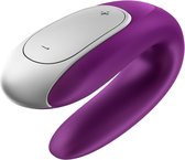 Double Fun Partner Vibrator - Violet - Couples Toys