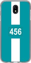 Samsung Galaxy J7 (2017) Hoesje Transparant TPU Case - Octopus Spel Player #ffffff