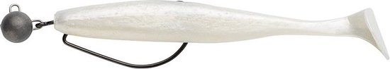 Swimy Cheburashka Rig 7g & Pompei Shad 10cm - Kleur : White | bol