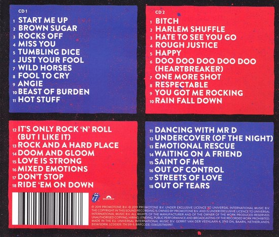 The Rolling Stones - Honk (2 CD) (Limited Edition) - The Rolling Stones