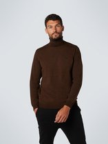 No Excess Mannen Roll Neck Pullover Camel
