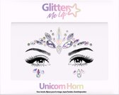 Face jewels Unicorn Horn - Gezichtsteentjes - Gezicht diamanten - Glitter - Festivals - Feestjes - Evenementen - Festival accessoires - Multicolor