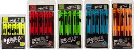 Preston Double Slider Winders - 20cm - Groen 20cm van Preston — afbeelding 3