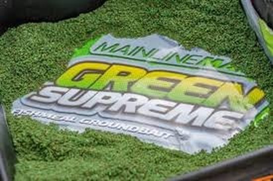 Mainline Green Supreme Fishmeal Groundbait - 1kg van Merkloos — afbeelding 3