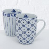 Boltze Home Beker Megan,330 ml (1 stuk) assorti