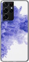 Coque Samsung Galaxy S21 Ultra - Encre dans l'eau - Siliconen - Sinterklaas - Noël - Cadeaux - Cadeaux chaussures