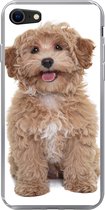 Geschikt voor iPhone SE 2020 hoesje - Hond - Huisdieren - Vacht - Siliconen Telefoonhoesje