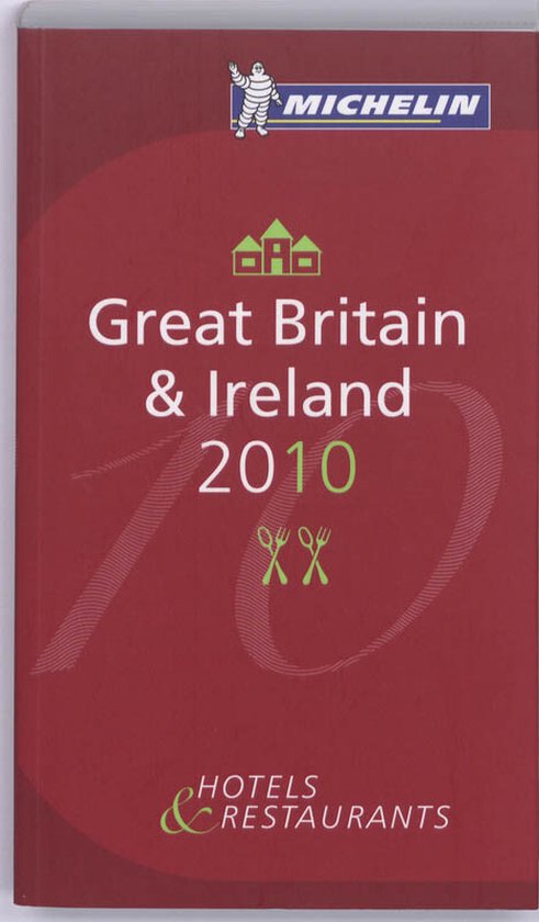 Cover van het boek 'Michelin Hotel-reataurantgids Great Britain Ireland 2010' van  Nvt