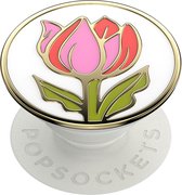 PopSockets PopGrip - Verwisselbare Telefoonbutton en Standaard - Enamel Tulp