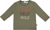 Babylook T-Shirt Stoer Held Wild Dusty Olive
