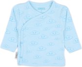 Donder | T-shirt | Lange Mouw | Overslag | Cloud Blauw