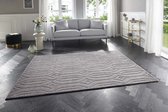 Laagpolig vloerkleed Lantian Elle Decoration - grijs 80x150 cm