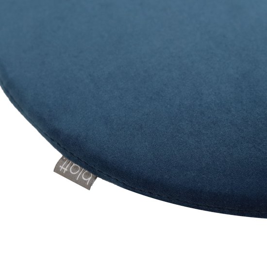Kunstleer Rond Stoelkussen, 30 * 30cm/35 * 35cm/40 * 40cm/45 * 45cm Rond Traagschuim Zitkussen, Waterdichte Antislip Ronde Stoelkussens (Color : Brown, Size : 35 * 35CM