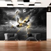 Zelfklevend fotobehang - Voetbal legende, 8 maten, premium print