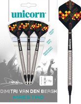 Unicorn Maestro Dimitri van den Bergh 90% Soft Tip - Dartpijlen - 18 Gram