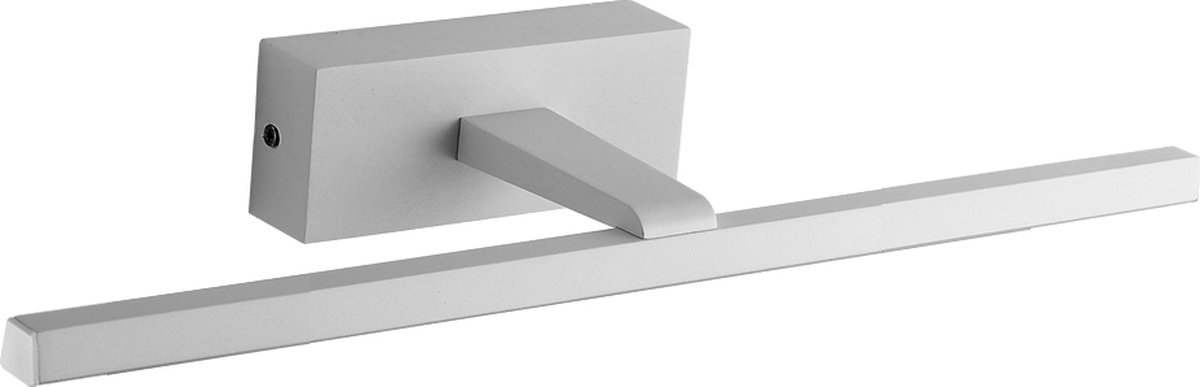 Amur LED wandlamp in zwart kunststof, 8W, 369 lumen, 3000K warm wit licht, dimbaar, IP23 spatwaterdicht