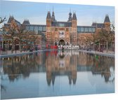 I Am Amsterdam letters voor het Rijksmuseum - Foto op Plexiglas - 90 x 60 cm