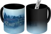 Magische Mok - Foto op Warmte Mok - Alpen - Cannobio - Mist - 350 ML