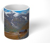 Mok - De Großglockner Hochalpenstraße met de bergtoppen in Oostenrijk - 350 ML - Beker