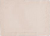 Alexandre Turpault - Florence - Effen linnen placemat Made in France 37 x 50 cm