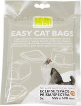 Ebi easy-cat kattenbakzak jumbo u-vorm - 5 st - 1 stuks