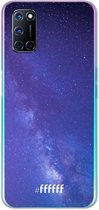 6F hoesje - geschikt voor OPPO A92 -  Transparant TPU Case - Star Cluster #ffffff