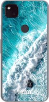 6F hoesje - geschikt voor Google Pixel 4a 5G -  Transparant TPU Case - Perfect to Surf #ffffff