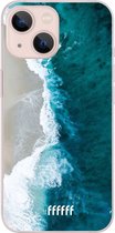 6F hoesje - geschikt voor iPhone 13 Mini -  Transparant TPU Case - Beach all Day #ffffff