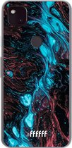 6F hoesje - geschikt voor Google Pixel 4a 5G -  Transparant TPU Case - River Fluid #ffffff