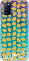 6F hoesje - geschikt voor OPPO A92 -  Transparant TPU Case - Lemons #ffffff