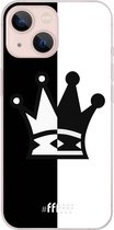 6F hoesje - geschikt voor iPhone 13 Mini -  Transparant TPU Case - Chess #ffffff