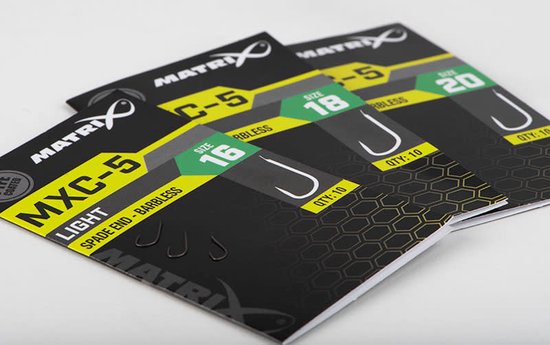 Matrix MXC-5 Barbless - Spade Ende (10 pcs) - Maat : size 18 van Matrix — afbeelding 2