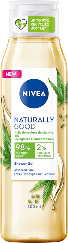 Nivea Naturally Good Hemp Showergel 300 ml