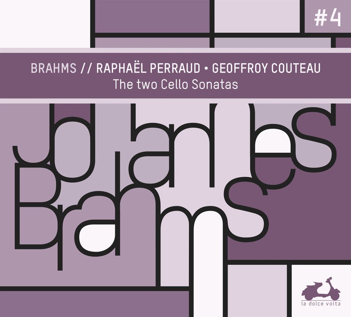 Geoffroy Couteau Raphael Ferraud - Brahms - The Two Cello Sonatas (CD)