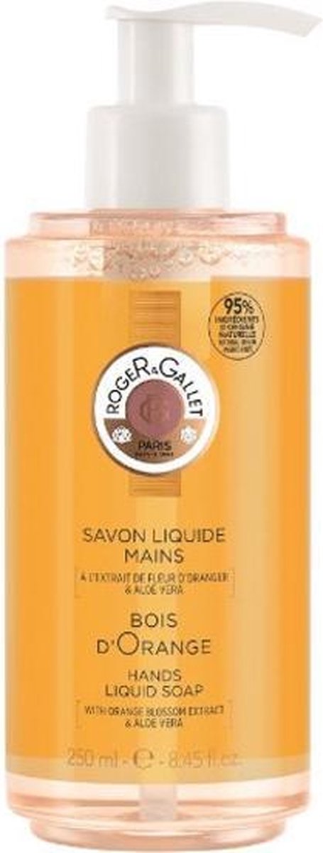 Roger et Gallet Savon Liquide Mains Parfumé Bois d'Orange 250ml