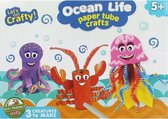 knutselset Ocean Life Paper Tube 56-delig