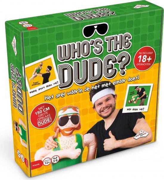 Thumbnail van een extra afbeelding van het spel Who's the Dude? gezelschapsspel
