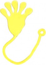 kleverige plakhand 10 cm geel