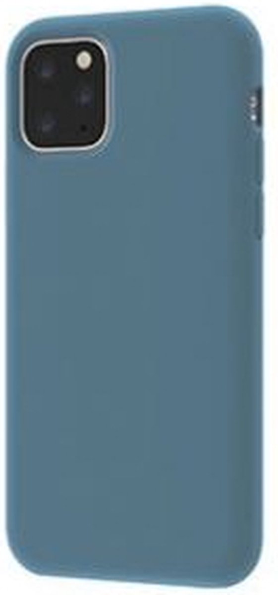 Nova Apple iPhone 11 PRO hoesje - Feel Slim Silicone Case geschikt voor iPhone 11 PRO hoesje - Blauw